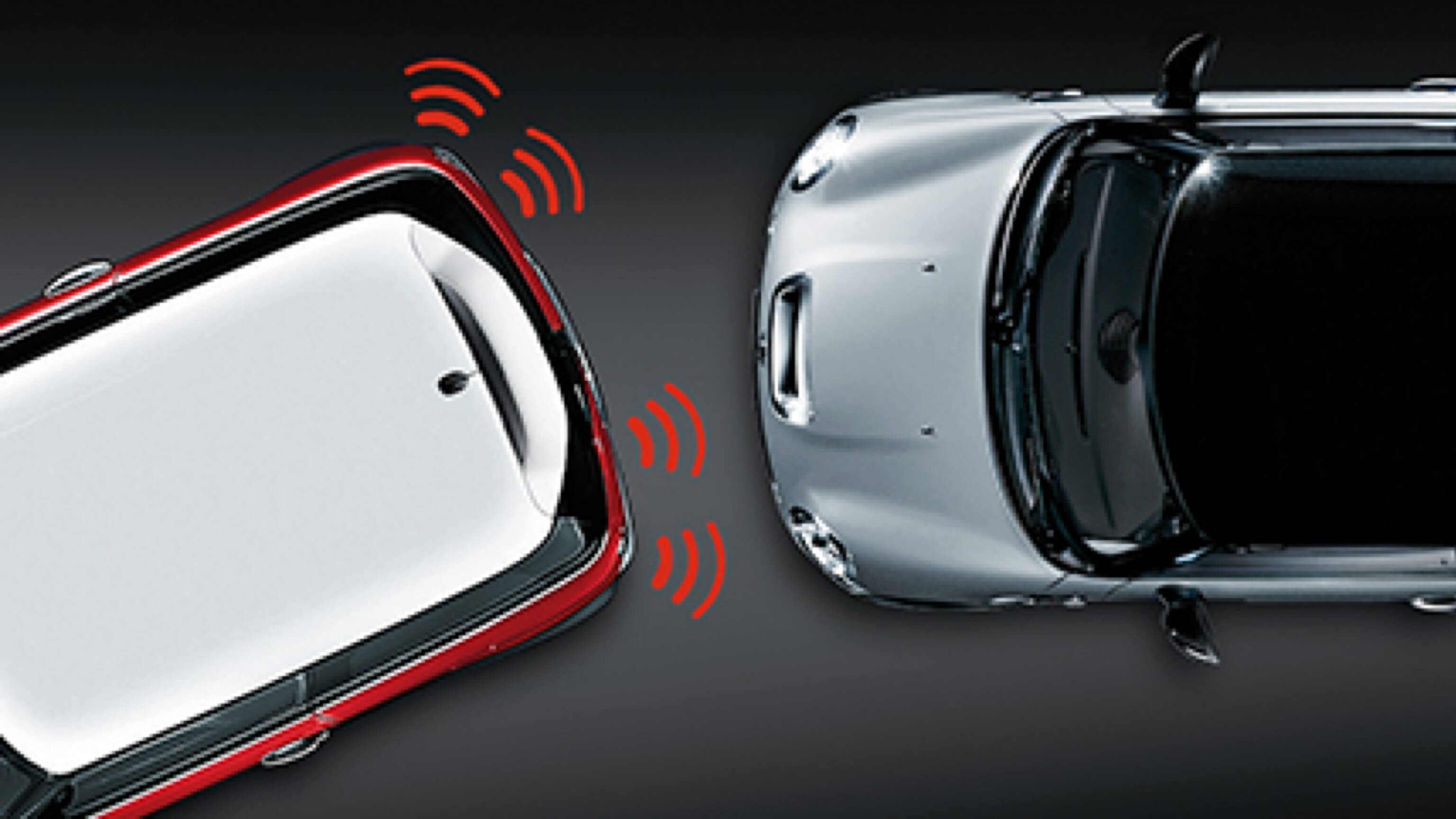 MINI Fahrzeuge Draufsicht.